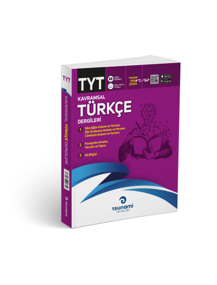 Tsunami Yayınları Tyt Türkçe Kavramsal Dergileri
