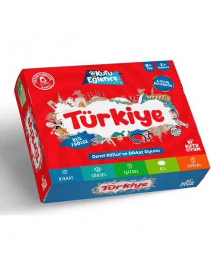 Türkiye Dikkat ve Genel Kültür Oyunu - Bi Kutu Oyun