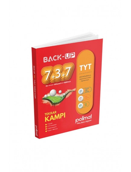TYT 7+3+7 Back-up Tekrar Kamp Kitabı