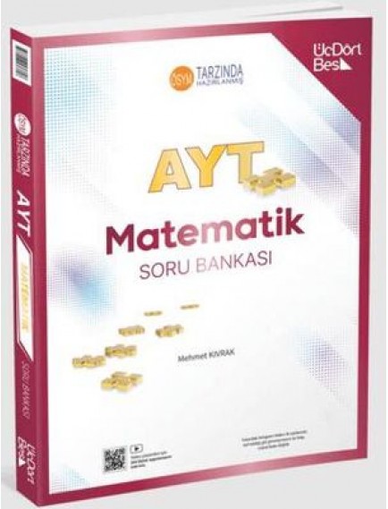 Üçdörtbeş Yayınları Ayt Matematik Soru Bankası 