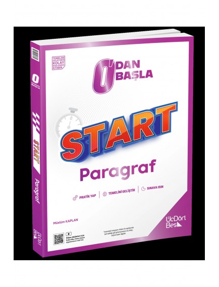 Üçdörtbeş Yayınları Paragraf Start Soru Bankası