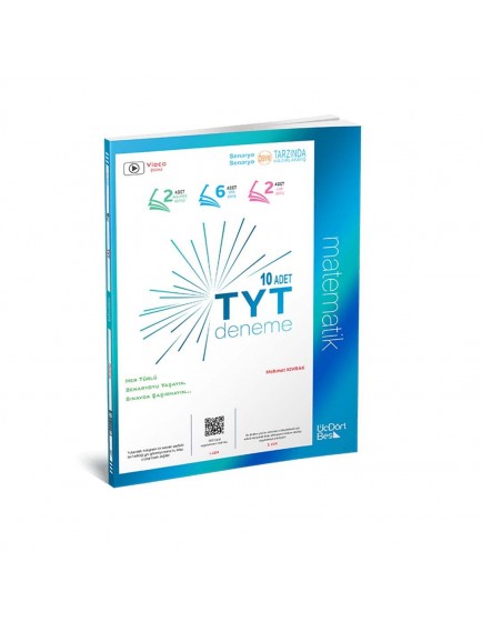 Üçdörtbeş Yayınları Tyt Matematik 10 Deneme 