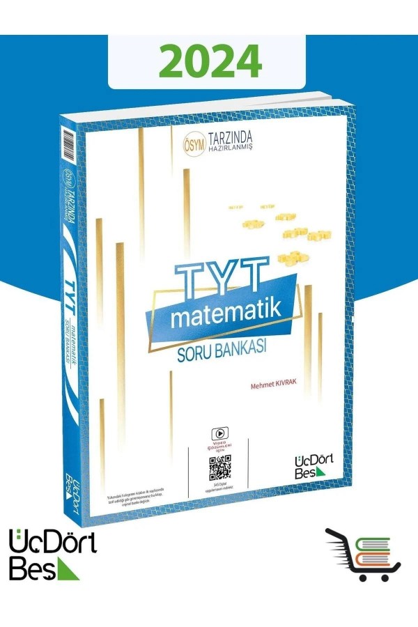 Üçdörtbeş Yayınları Tyt Matematik Soru Bankası