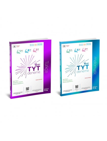 ÜçDörtBeş Yayınları TYT Türkçe - Matematik Denemesi Eşit Ağırlık