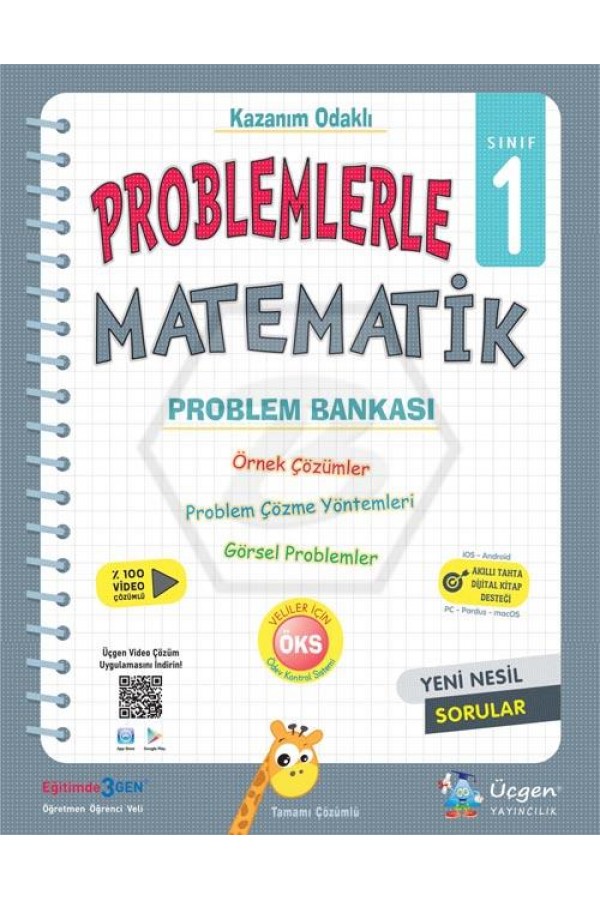 Üçgen Yayınları 1. Sınıf Problemlerle Matematik 