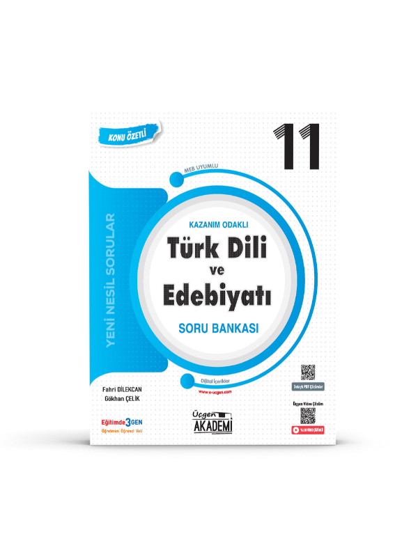 Üçgen Yayınları 11. Sınıf Türk Dili Edebiyat Konunun Özü Soru Bankası