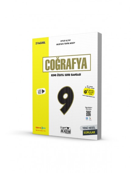 Üçgen Yayınları 9. Sınıf Coğrafya 2 Fasikül Konu Özetli Soru Bankası