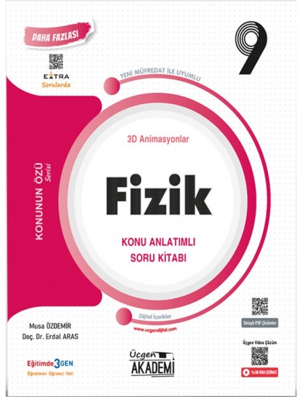 Üçgen Yayınları 9. Sınıf Fizik Konunun Özü Konu Anlatımlı Soru Bankası