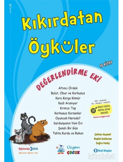 Üçgen Yayınları Kıkırdatan Öyküler Serisi - 10 Kitap + Ek Poşetli