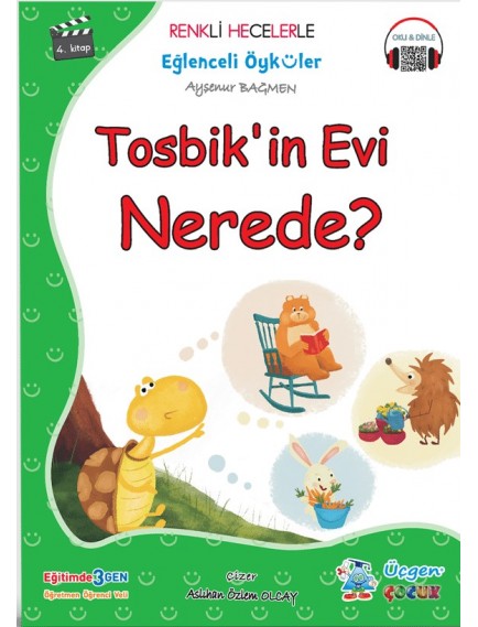 Üçgen Yayınları Renkli Heceli Eğlenceli Öyküler Serisi 10 Kitap