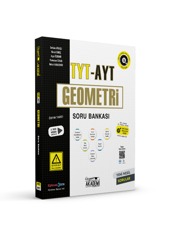 Üçgen Yayınları Tyt-Ayt Geometri Soru Bankası