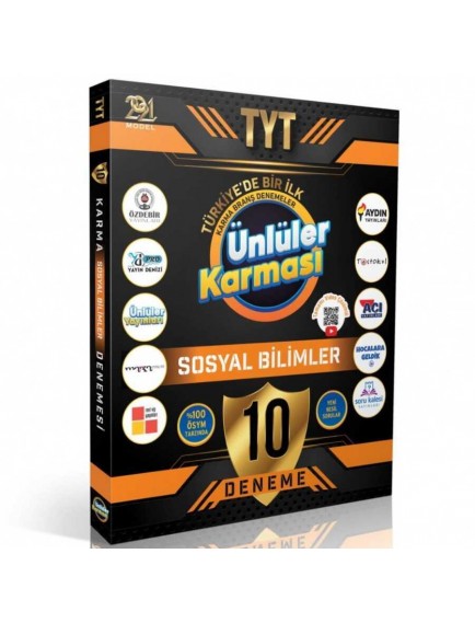 Ünlüler Karması Yayınları Tyt Sosyal Bilgiler 10 Deneme