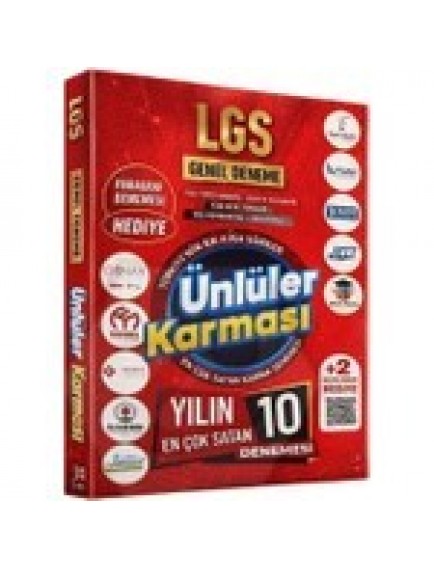 Ünlüler Karması Yayınları 8.Sınıf Lgs 10+2 Karma Deneme