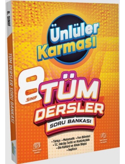 Ünlüler Yayınları 8.Sınıf Tümderlser Soru Bankası(26)