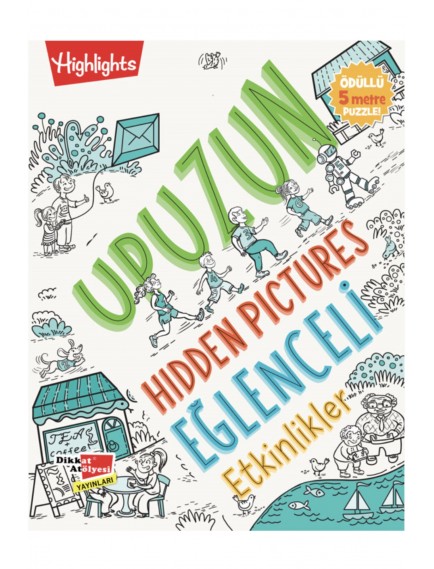 Upuzun / Hidden Pictures Eğlenceli Etkinlikler - Kolektif - Dikkat Atölyesi Yayınları