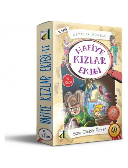 Ustalık Dönemi Hafiye Kızlar Ekibi 2. Seri (5 Kitap) - Sara Gürbüz Özeren - Damla Yayınları