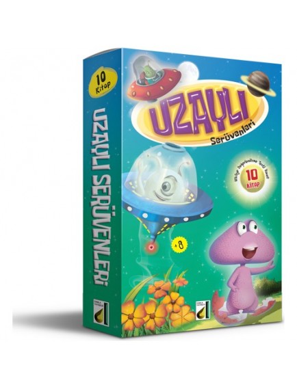 Uzaylı Serüvenleri (10 Kitap) - Kolektif - Damla Yayınları