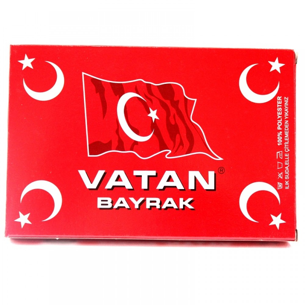Bandiera della Turchia, stampa dal design unico, materiali di
