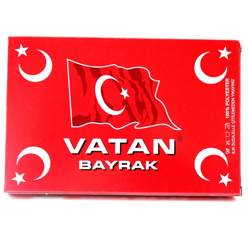 Vatan Bayrak 20 X 30 Cm Türk Bayrağı Vt101