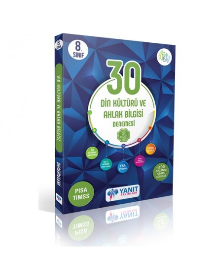 Yanıt Yayınları 8. Sınıf Din Kültürü Ve Ahlak Bilgisi Çözümlü 30 Deneme