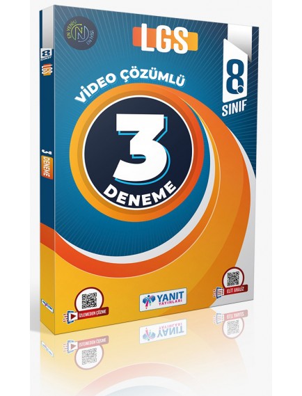 Yanıt Yayınları 8. Sınıf Lgs 3 Fasikül Deneme Video Çözümlü 