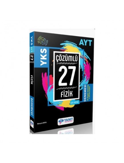 Yanıt Yayınları Ayt Fizik Çözümlü 27 Denemesi