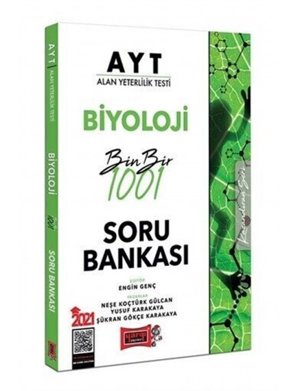 Yargı Yayınları Ayt Biyoloji 1001 Soru Bankası