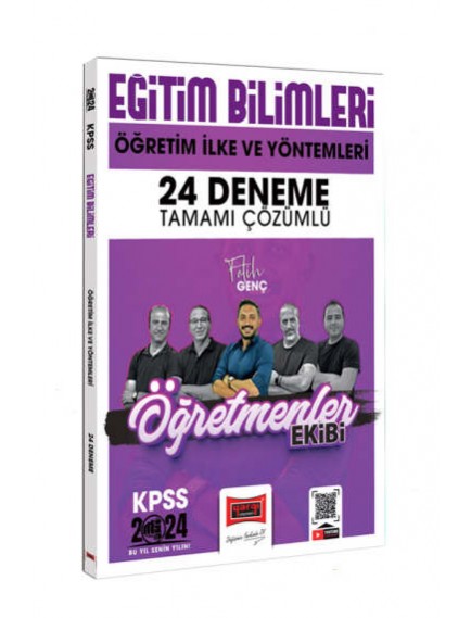 Yargı Yayınları Kpss Eğitim Bilimleri Öğretmenler Ekibi Öğretim İlke Ve Yöntemleri Tamamı Çözümlü 24 Deneme 