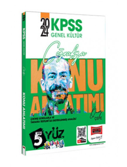 Yargı Yayınları Kpss Genel Kültür 5Yüz Coğrafya Konu Anlatımlı 