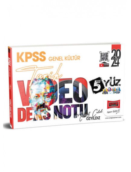 Yargı Yayınları Kpss Genel Kültür 5Yüz Tarih Video Ders Notları 