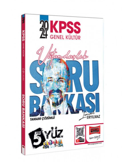 Yargı Yayınları Kpss Genel Kültür 5Yüz Vatandaşlık Tamamı Çözümlü Soru Bankası 