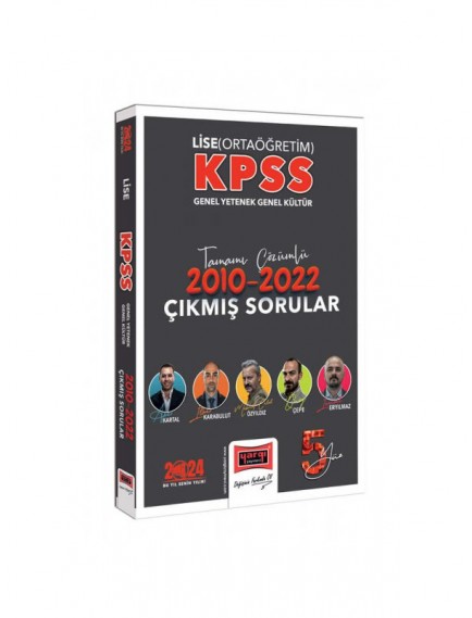 Yargı Yayınları Kpss Lise Genel Yetenek Genel Kültür 2010-22 Çıkmış Sorular 