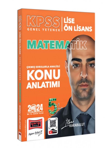 Yargı Yayınları Kpss Lise Ön Lisans 5Yüz Ekibi Matematik Çıkmış Sorularla Desteklenmiş Analizli Konu Anlatımı 
