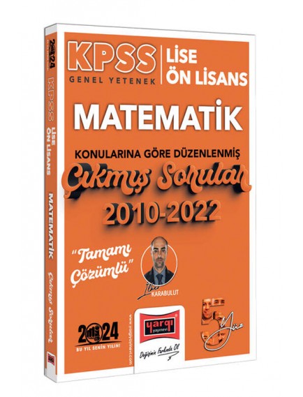 Yargı Yayınları Kpss Önlisans Genel Yetenek Matematik Çıkmış Sorular 10-22 