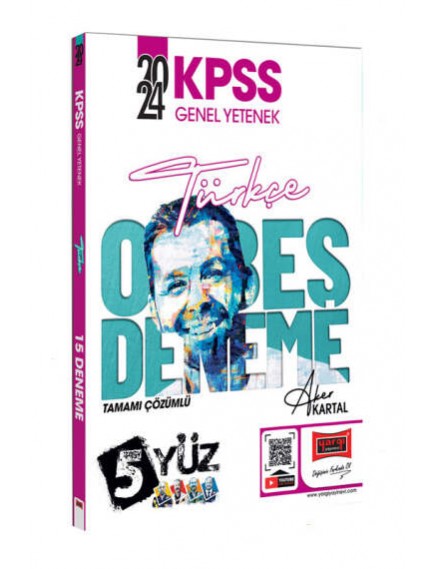 Yargı Yayınları Kpss Türkçe 5Yüz Ekibi Tamamı Çözümlü 15 Deneme 