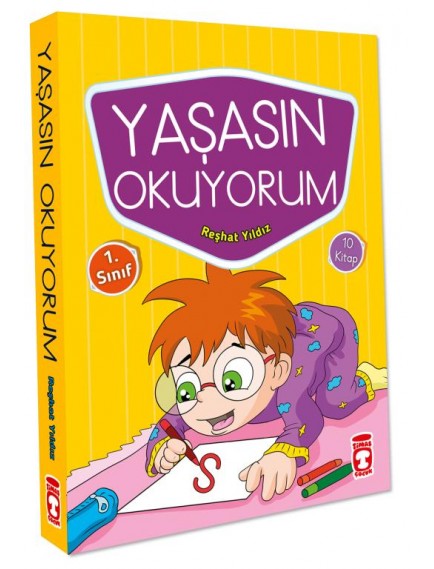Yaşasın Okuyorum Hikaye Seti (10 Kitap) - Reşhat Yıldız - Timaş Çocuk - İlk Gençlik