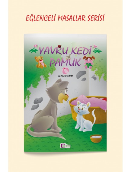 Yavru Kedi Pamuk - Zarife Üspolat Yazıcı - Mor Elma Yayınları