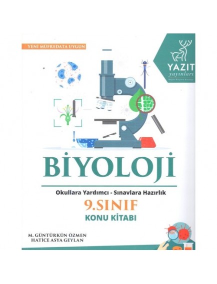 Yazıt Yayınları 9. Sınıf Biyoloji Konu Kitabı