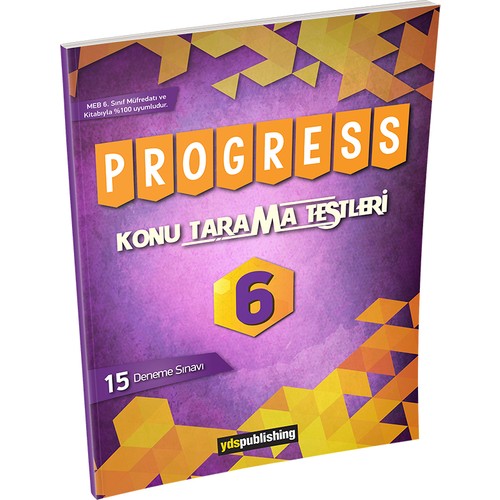 Yds Publishing 6. Sınıf İngilizce Progress Konu Tarama Testleri