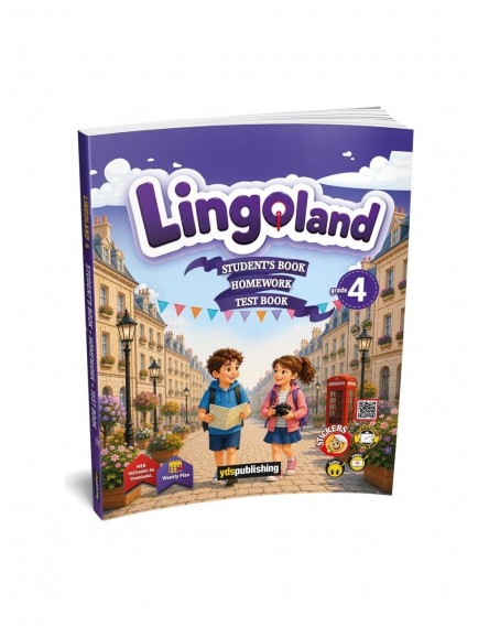 Yds Publishing Yayınları 4. Sınıf Lingoland (Student Book + Homework + Test Book)
