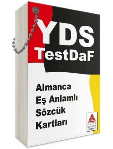 Yds Test Daf Almanca Eşanlamlı Sözcük Kartları - Kolektif - Delta Kültür Yayınları
