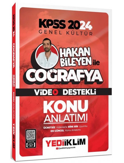 Yediiklim Yayınları Kpss Coğrafya Hakan Bileyen İle Video Destekli Konu Anlatımı