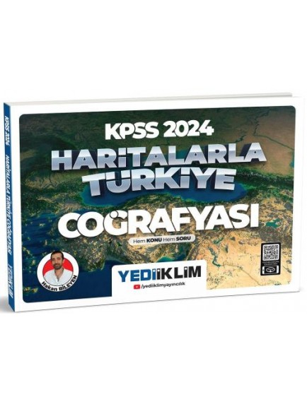 Yediiklim Yayınları Kpss Haritalarla Türkiye Coğrafyası Hem Konu Hem Soru 