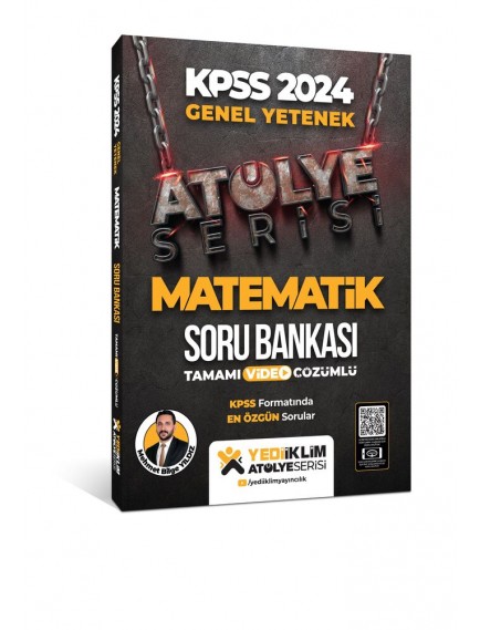 Yediiklim Yayınları Kpss Matematik Atölye Soru Bankası Çözümlü 