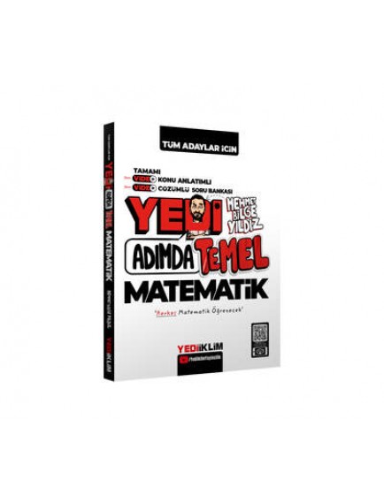 Yediiklim Yayınları Yedi Adımda Temel Matematik Video Konu Anlatımlı Video Çözümlü Soru Bankası