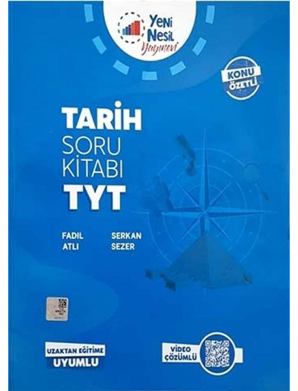 Yeni Nesil Yayınları Tyt Tarih Soru Bankası