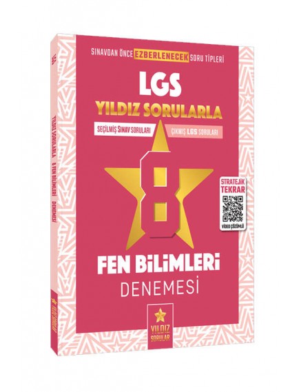 Yıldız Sorular Yayınları 8. Sınıf Lgs Fen Bilimleri Video Çözümlü 8 Deneme