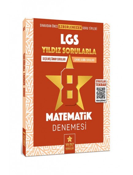 Yıldız Sorular Yayınları 8. Sınıf Lgs Matematik  8 Deneme