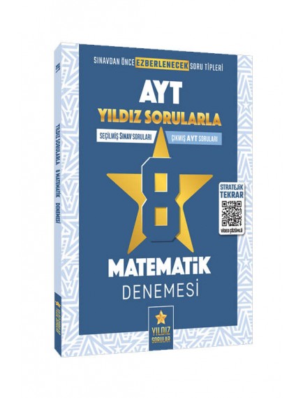 Yıldız Sorular Yayınları Ayt Matematik Video Çözümlü 8 Deneme