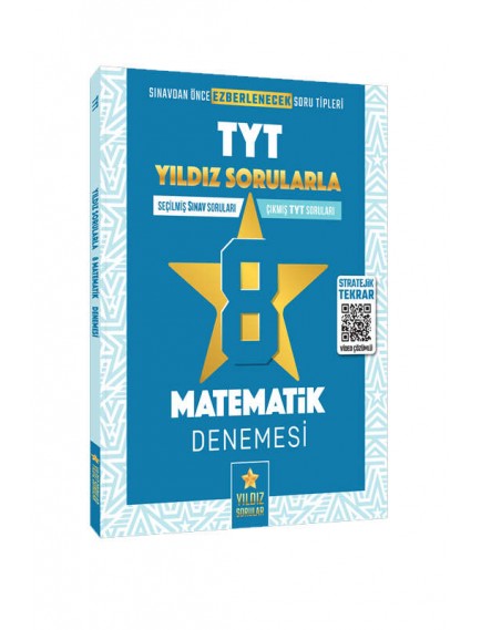 Yıldız Sorular Yayınları Tyt Matematik Video Çözümlü 8 Deneme